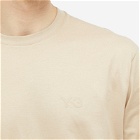 Y-3 Men's Long Sleeve T-shirt in Clay Brown