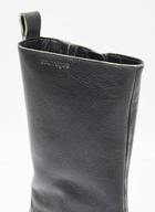 Courrèges Used Leather Zip Ankle Boots