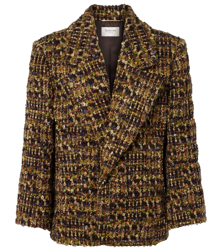 Photo: Saint Laurent Wool-blend jacket