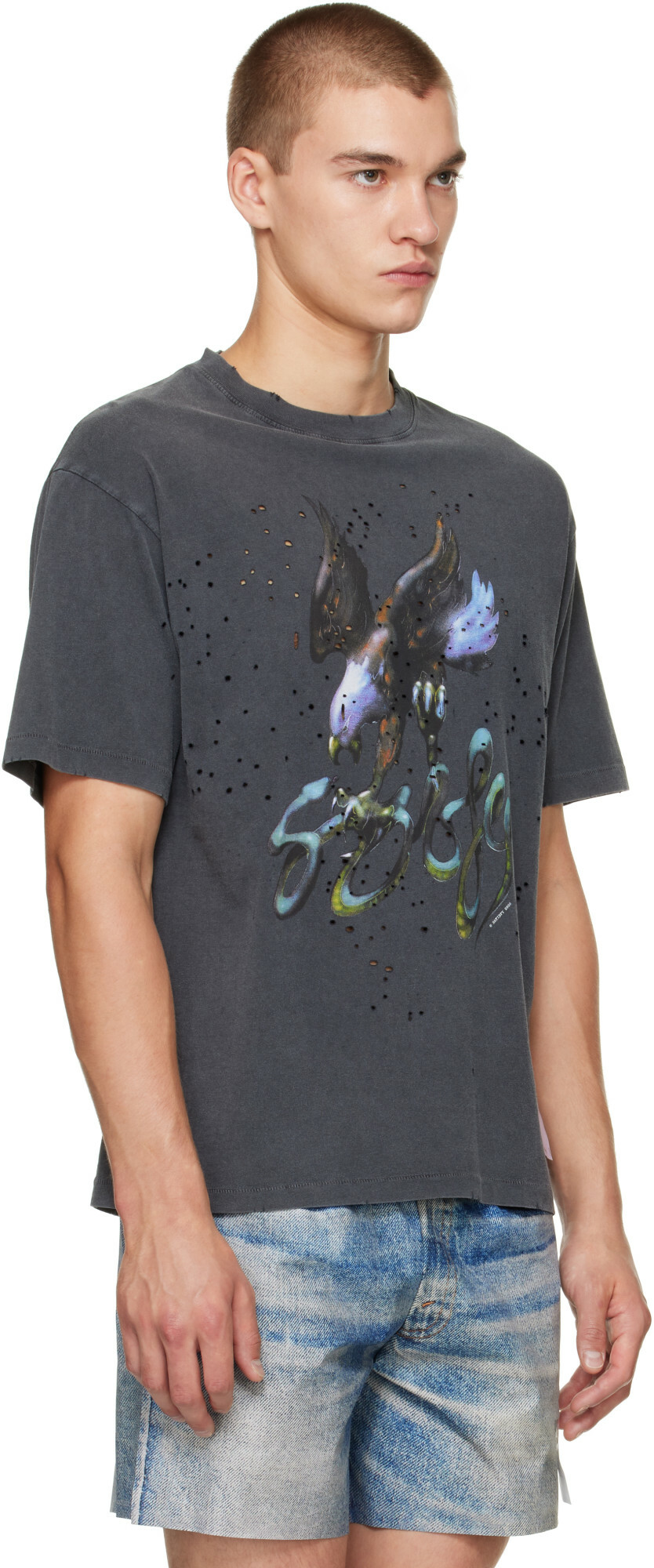 Satisfy Gray MothTech T-shirt