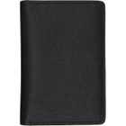 Maison Margiela Black Four Stitches Card Holder
