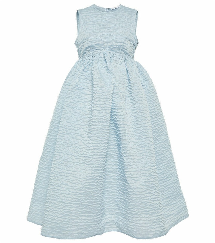 Photo: Cecilie Bahnsen Textured linen-blend Cloqué mini dress