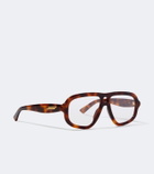 Bottega Veneta Aviator glasses