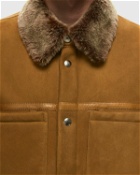 Helmut Lang Shearling Jacket Brown - Mens - Coats/Windbreaker