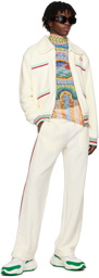 Casablanca Off-White Striped Jacket