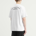 Norse Projects Men's Snekkersten Back Arch Logo T-Shirt in White