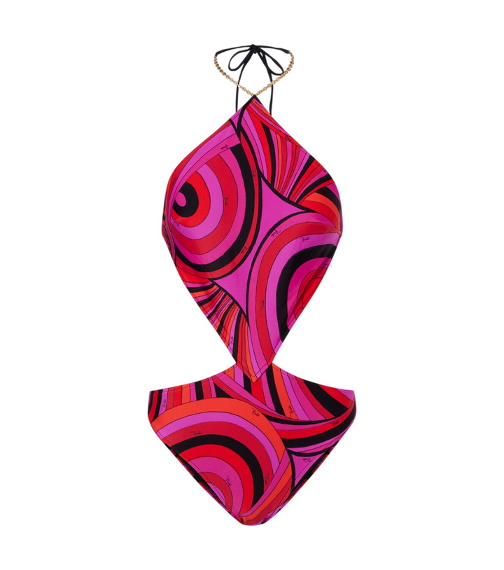 Photo: Pucci Iride cutout swimsuit