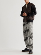 Billionaire Boys Club - Tapered Printed Cotton-Ripstop Cargo Trousers - Gray