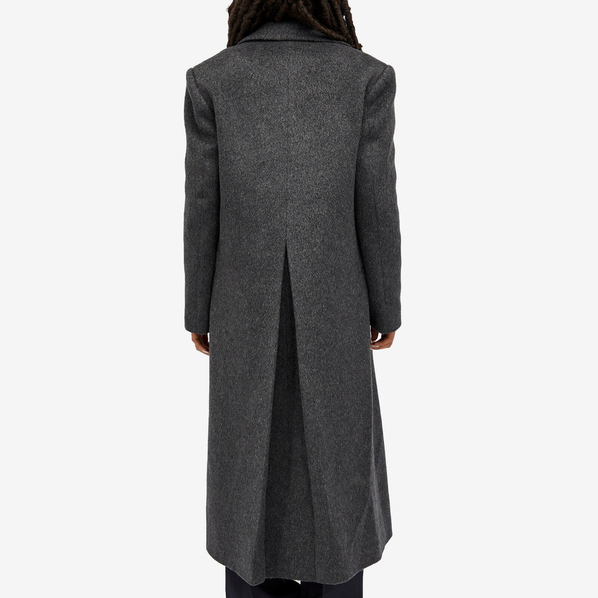 16Arlington Women's Bateman Mohair Wool Coat in Grey