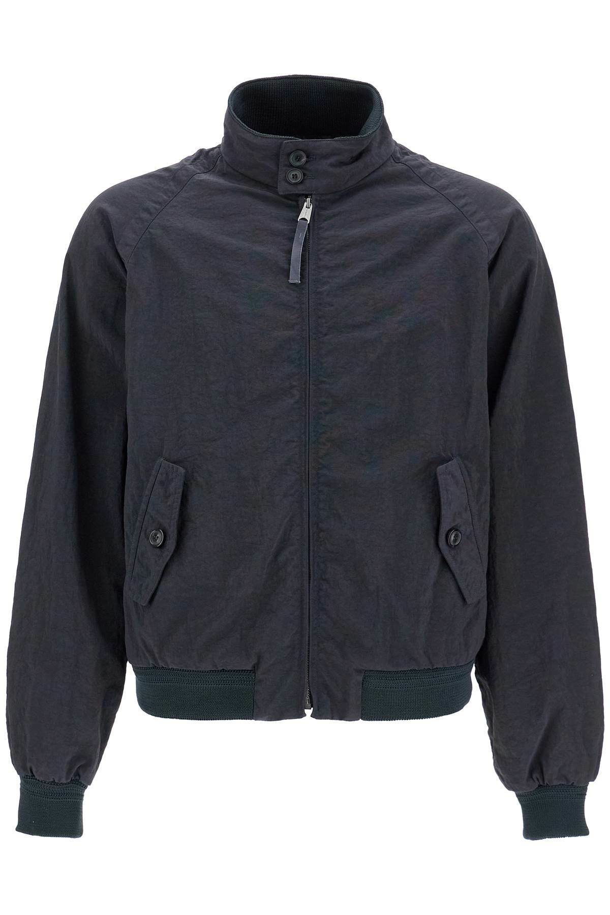 MAISON MARGIELA technical fabric bomber jacket Blue Maison Margiela