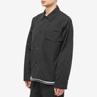 Margaret Howell Men's Boxy Overshirt in Black