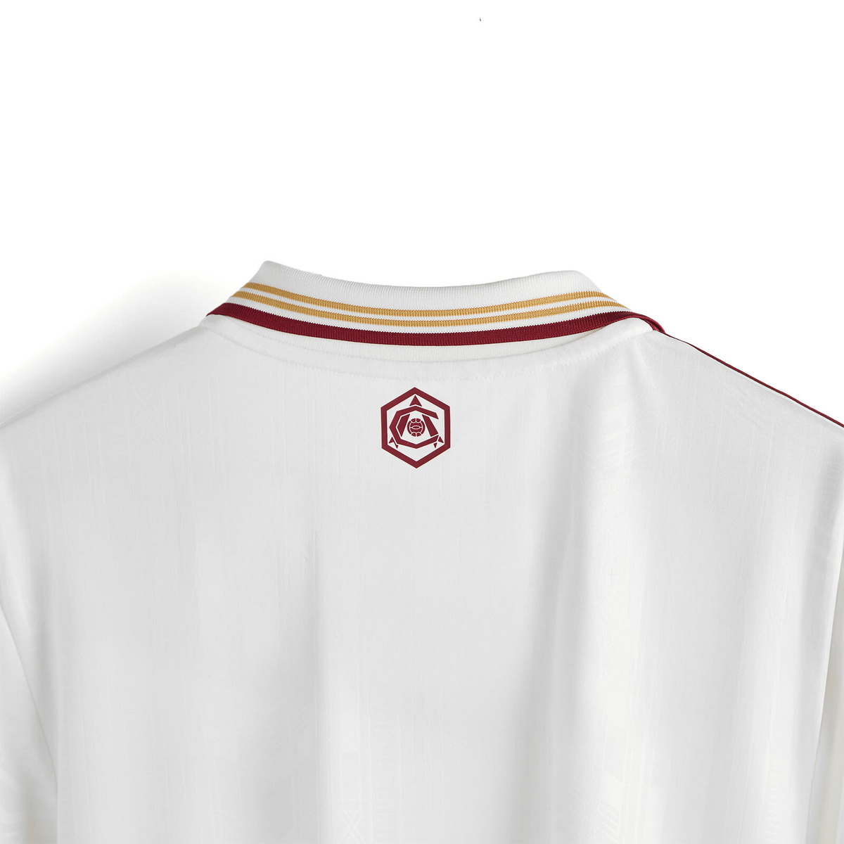 Adidas Arsenal FC. 3rd Jersey Top in Cloud White/Team Coll Burgundy