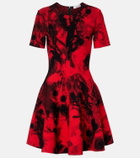 McQueen Jacquard minidress
