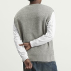 Daily Paper Men's Script Logo Knit Vest in Desert Sage