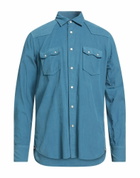 Lardini Mens Shirt Turquoise