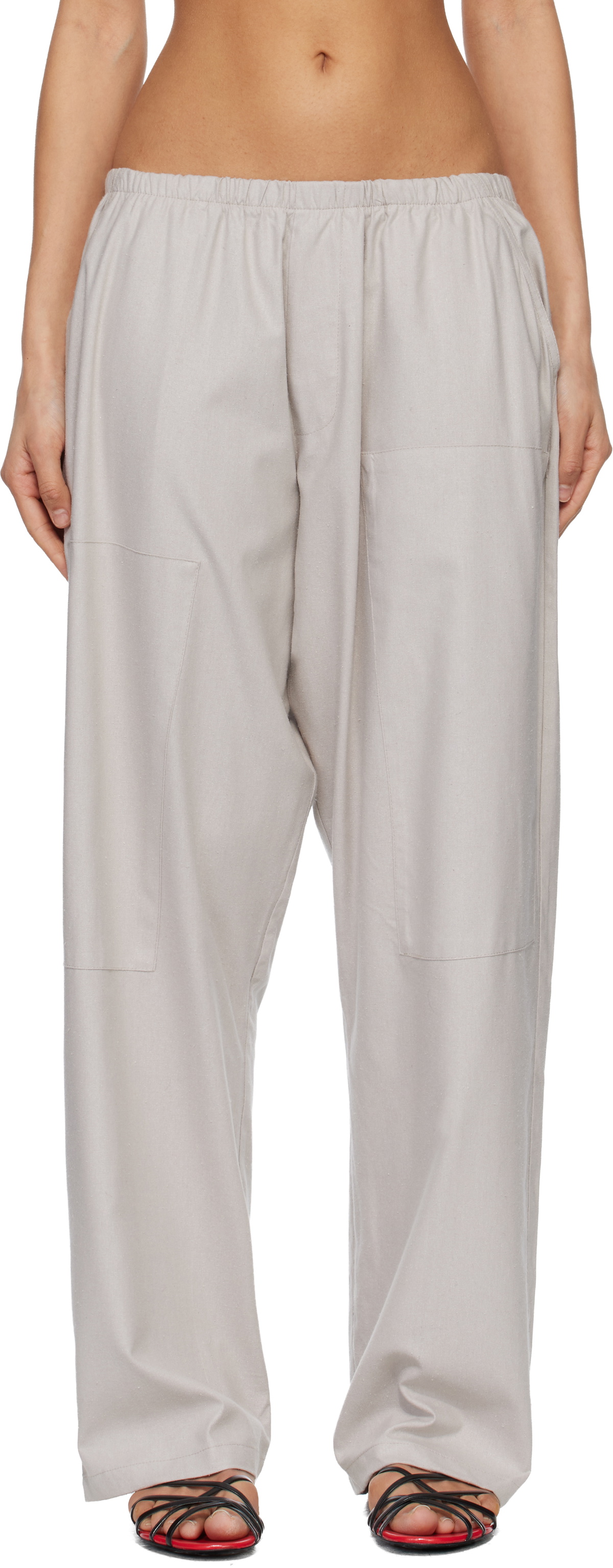 Baserange Black Olin Lounge Pants Baserange