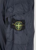 Compass Patch Jacket in Blue