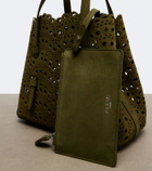 Alaïa Mina 20 Small leather top-handle bag