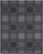 Givenchy Gray Check Scarf