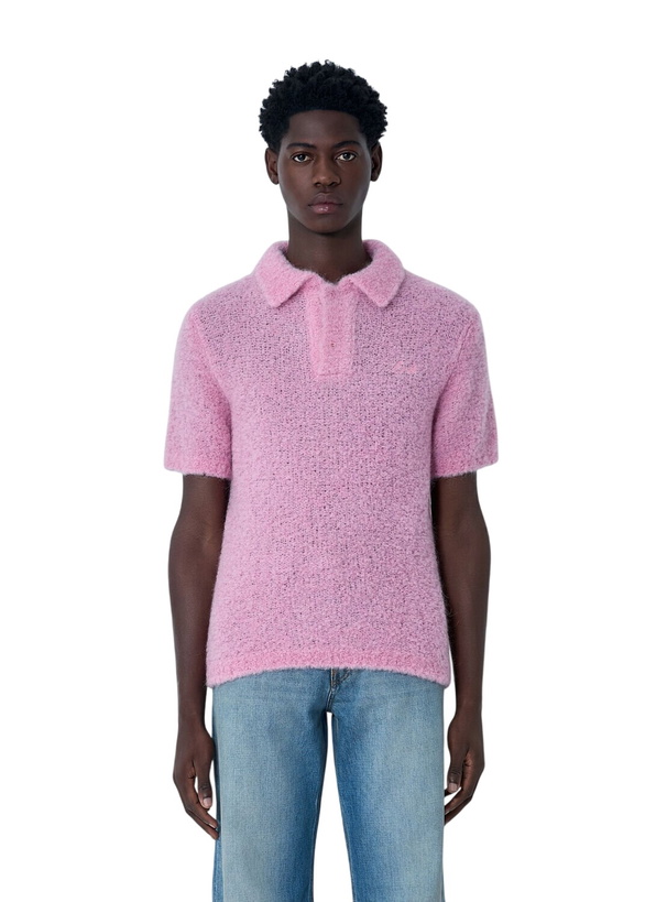 Photo: ERL Mohair-Blend Polo Shirt