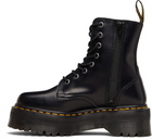 Dr. Martens Black Jadon Smooth Leather Platform Boots