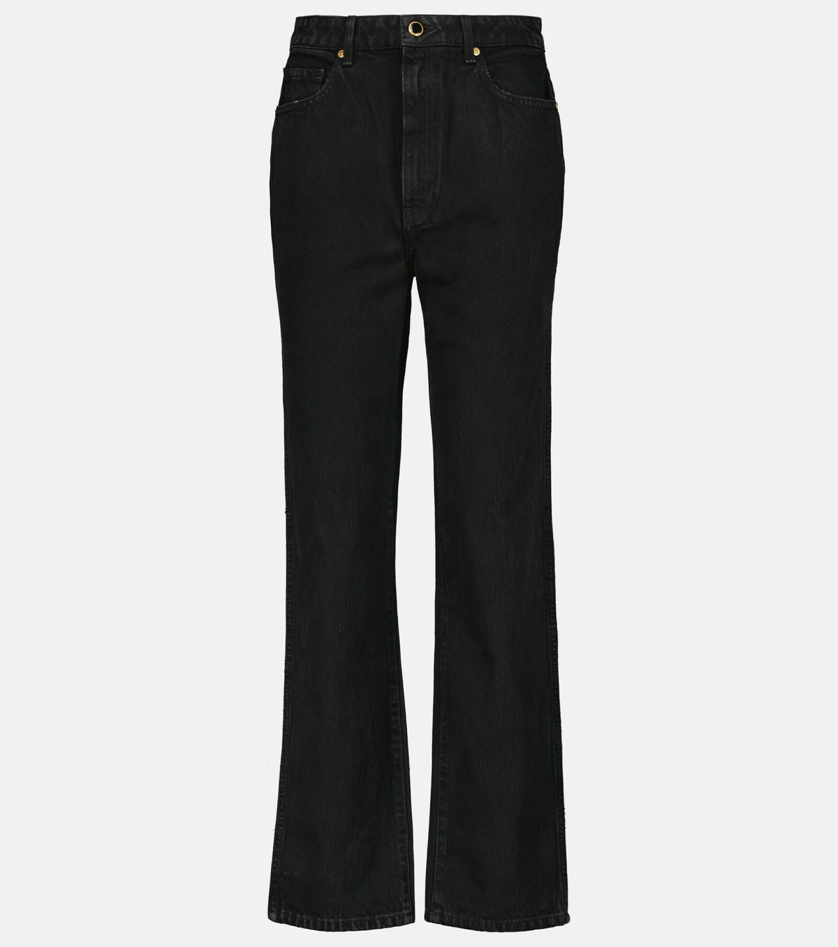 Khaite - Abigail high-rise straight cropped jeans Khaite