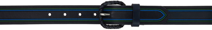 Photo: Paul Smith Blue Stripe Rope Buckle Belt