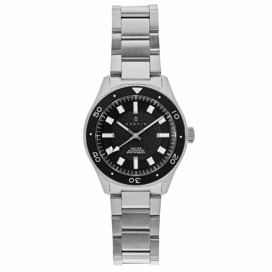 Nautis Holiss Black Dial Mens Watch NAUN103-1