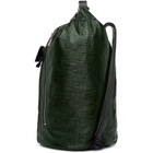 Jil Sander Green Roll Top Backpack