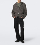 Our Legacy Level wool zip-up hoodie
