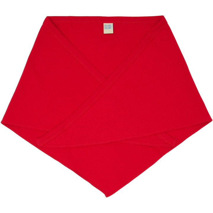 Photo: FLORE FLORE Red Flore Scarf