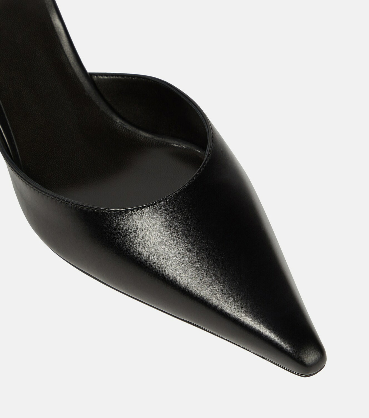 The Row Cybil leather mules