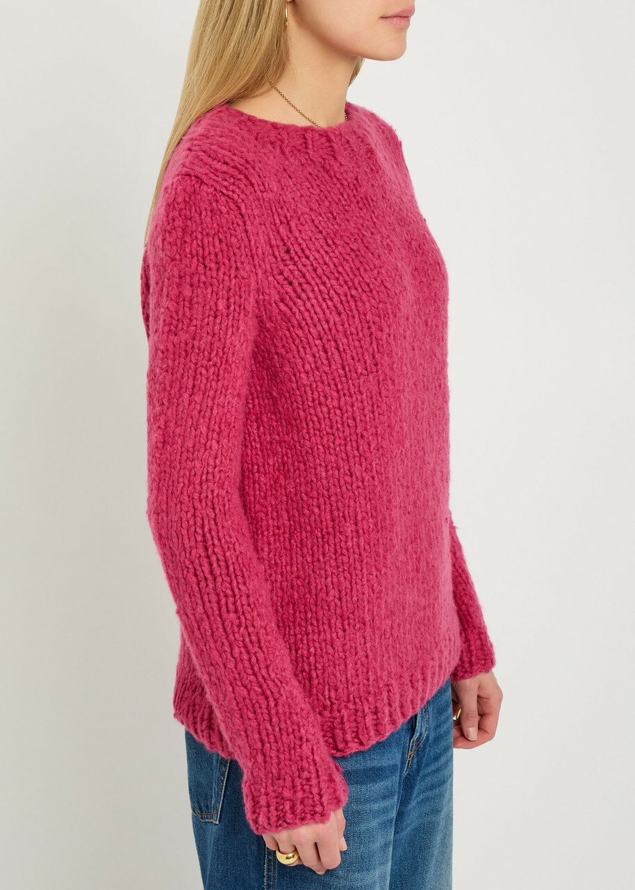 Gabriela Hearst Lawrence Cashmere Jumper Pink