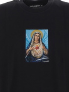 Dolce & Gabbana Strass Embellished Virgin Print T Shirt