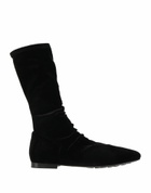 Giorgio Armani Womens Boot in Black