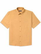 Frescobol Carioca - Castro Linen Shirt - Orange