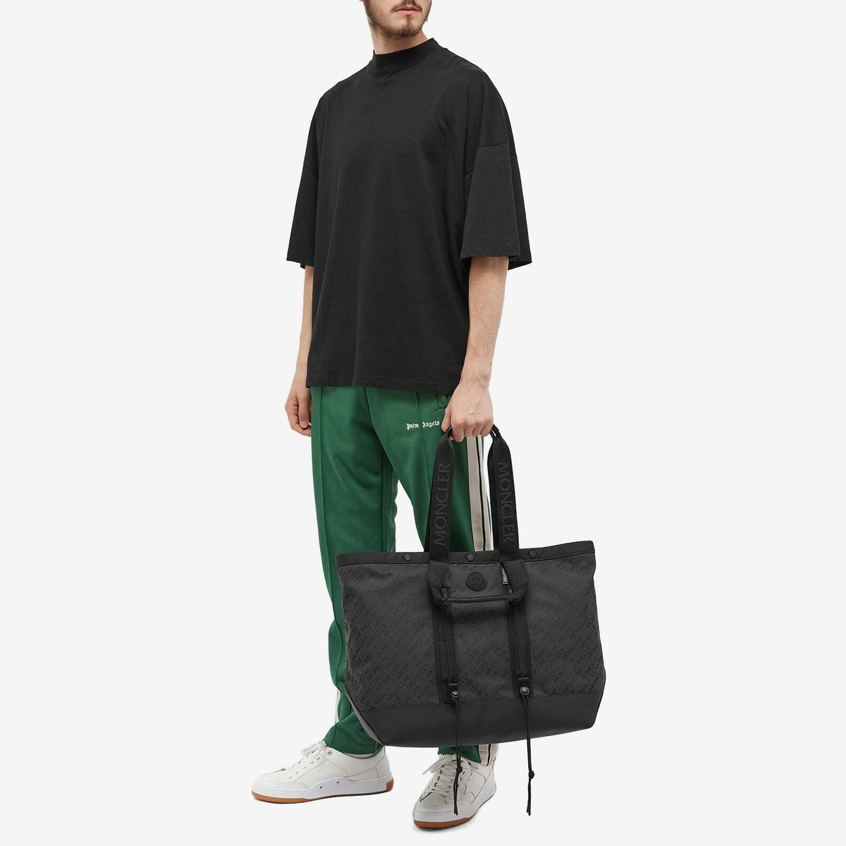 Moncler Men's Tech Tote Bag in Black Moncler