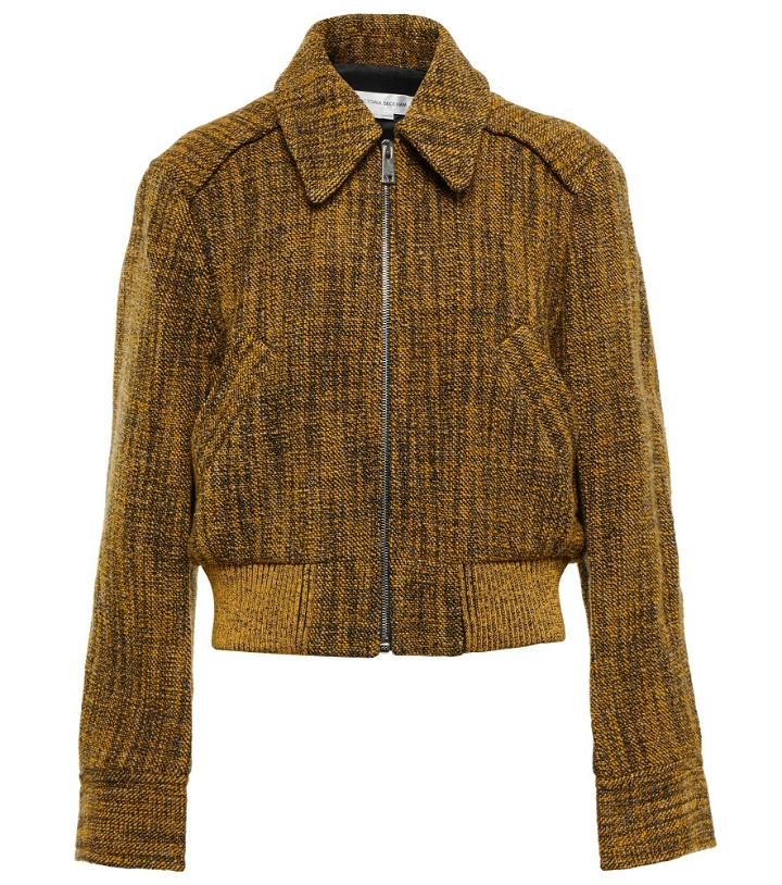 Photo: Victoria Beckham - Tweed bomber jacket