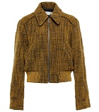 Victoria Beckham - Tweed bomber jacket