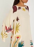 Etro Printed Chiffon Maxi Cover-up Dress Multicoloured