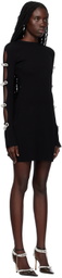 MACH & MACH Black Bows Minidress