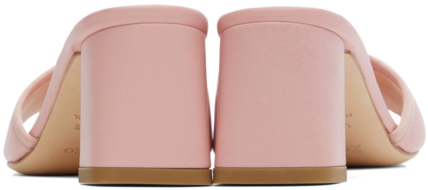 Repetto Pink Tiba Heeled Sandals