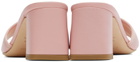 Repetto Pink Tiba Heeled Sandals