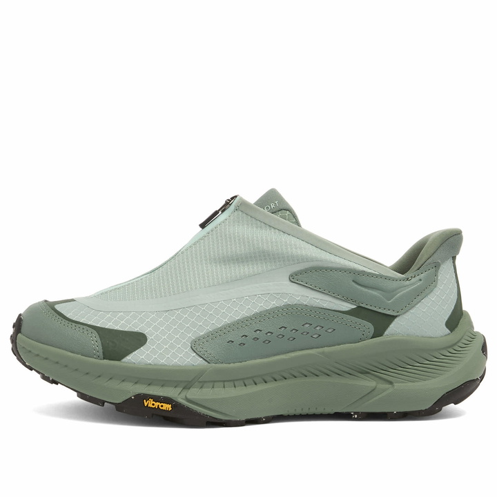 Photo: HOKA ONE ONE U Project Transport Sneaker in Jade/Fern