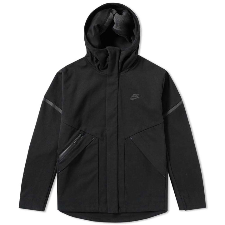 Photo: Nike Tech Fleece Windrunner Jacket Black