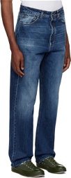 A-COLD-WALL* Blue Wide-Leg Jeans