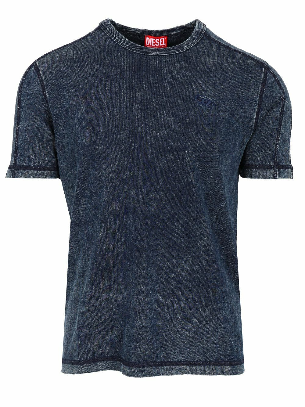 【送料&関税込】Diesel Denim-effect Jersey T-shirt Diesel Denim-effect Jersey T-shirt Diesel