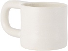 Workaday Handmade White Short Mug