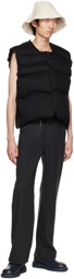 AIREI SSENSE Exclusive Black Limited Edition Denim Vest