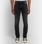 Nudie Jeans - Grim Tim Slim-Fit Organic Denim Jeans - Black